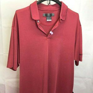 Nike Dri Fit Golf Polo Mens Size Large Shirt short